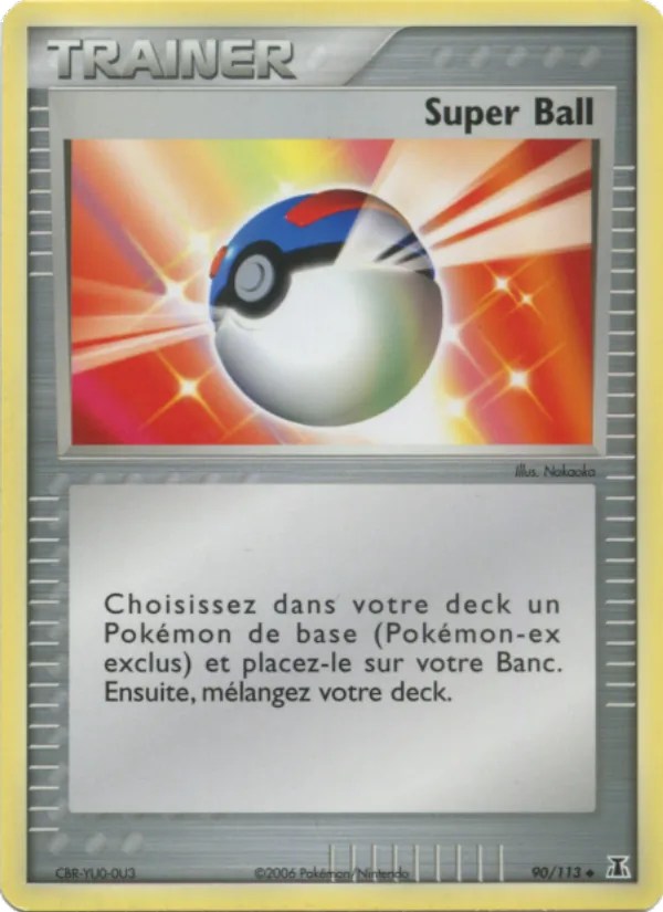 Carte Pokémon Super Ball de l'extension EX Espèces Delta