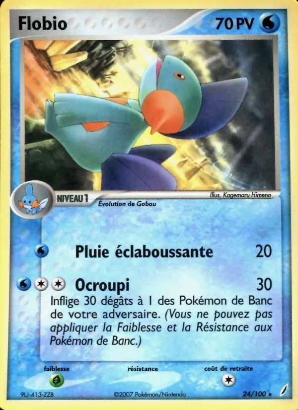 Carte Pokémon Flobio de l'extension EX Gardiens de Cristal
