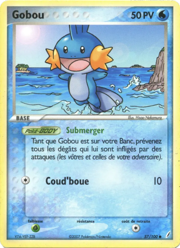 Carte Pokémon Gobou de l'extension EX Gardiens de Cristal