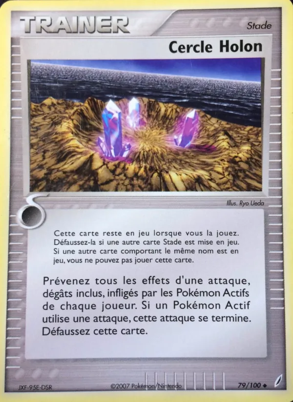 Carte Pokémon Cercle Holon de l'extension EX Gardiens de Cristal