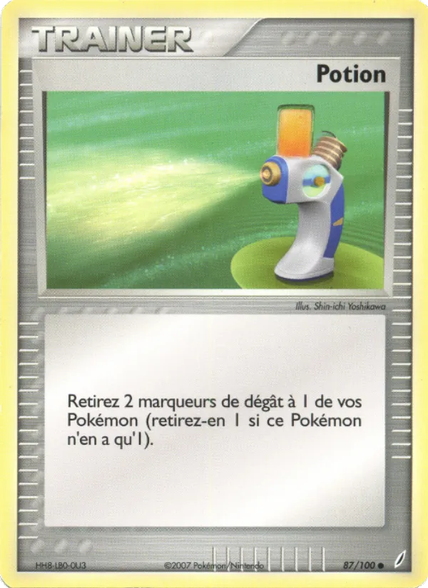 Carte Pokémon Potion de l'extension EX Gardiens de Cristal