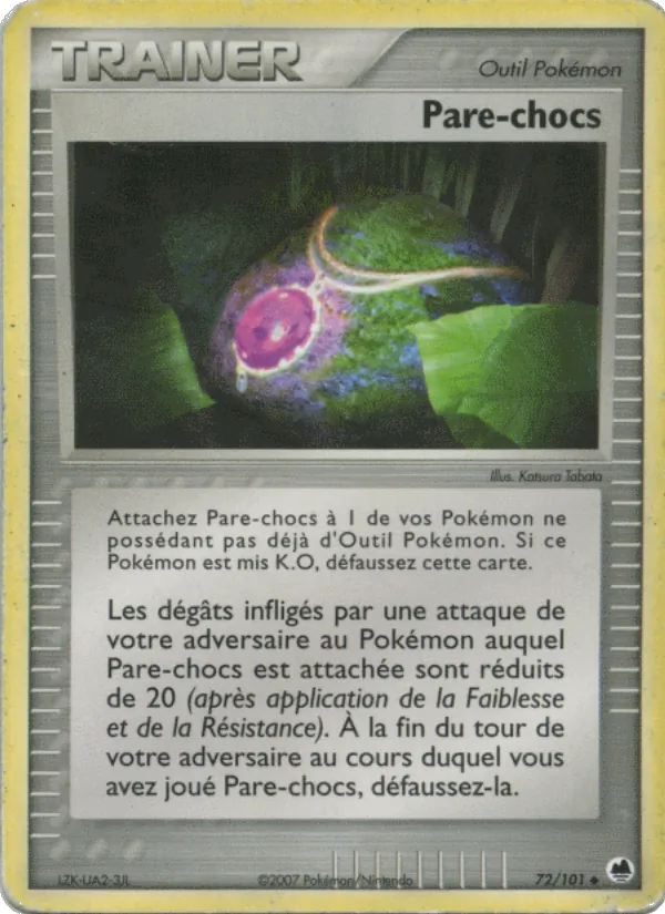 Carte Pokémon Pare-chocs de l'extension EX Île des Dragons