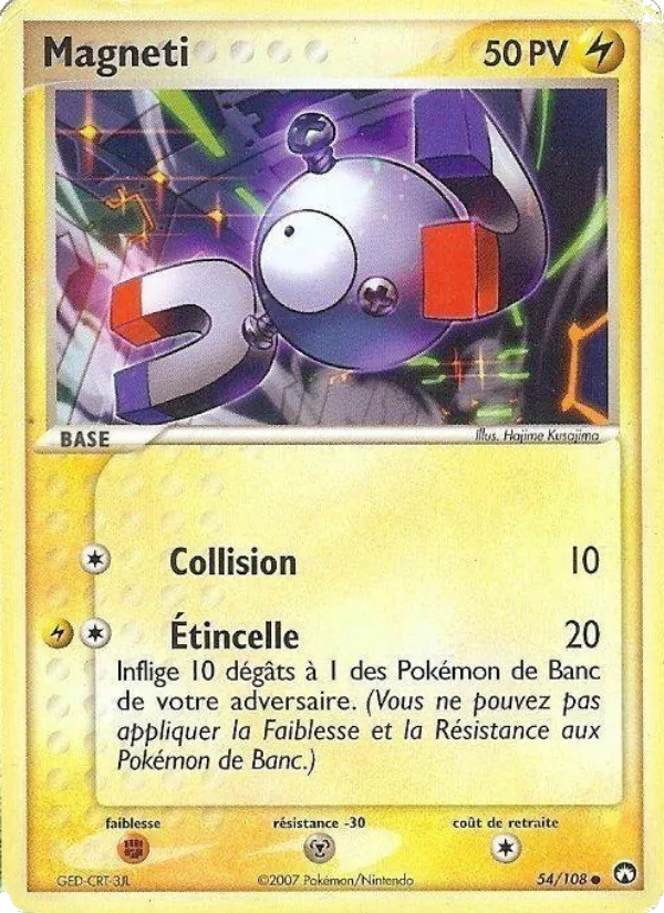 Carte Pokémon Magnéti de l'extension EX Gardiens du Pouvoir