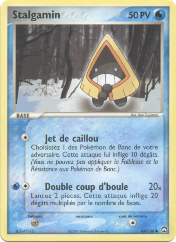 Carte Pokémon Stalgamin de l'extension EX Gardiens du Pouvoir