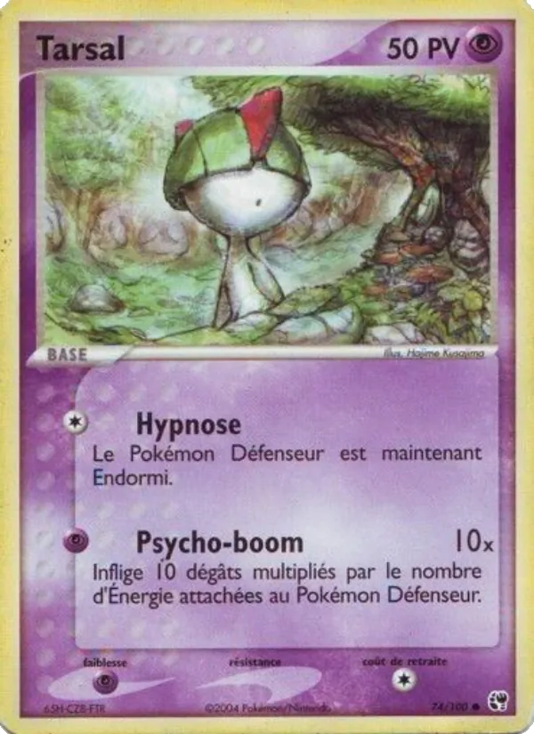 Carte Pokémon Tarsal de l'extension EX Tempête de sable