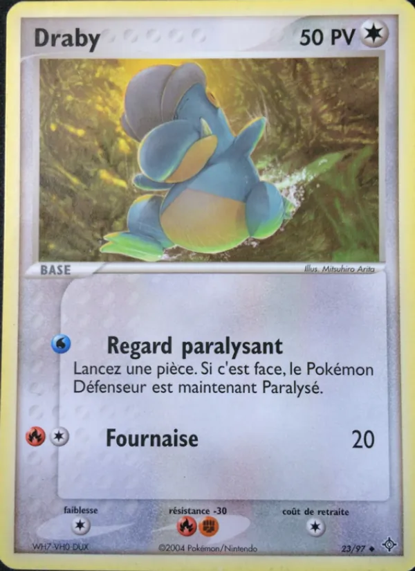 Carte Pokémon Draby de l'extension EX Dragon