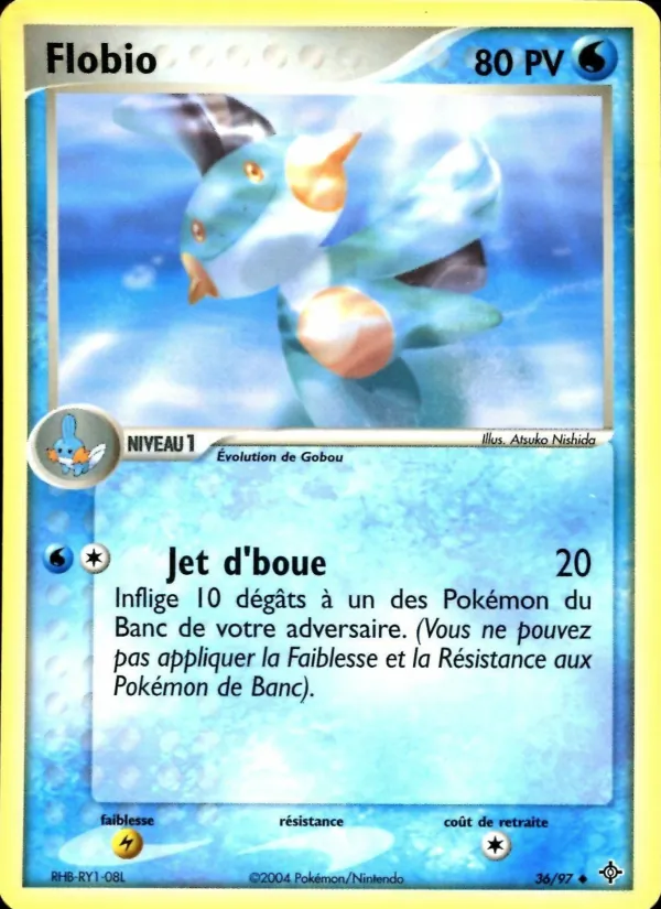 Carte Pokémon Flobio de l'extension EX Dragon