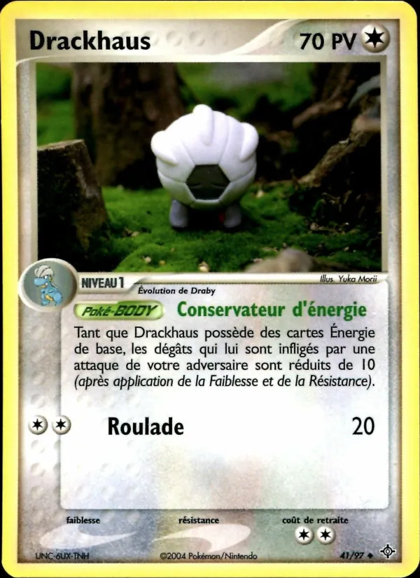 Carte Pokémon Drackhaus de l'extension EX Dragon