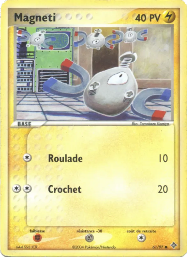 Carte Pokémon Magnéti de l'extension EX Dragon