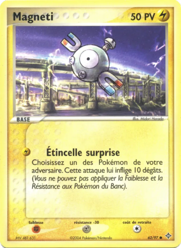 Carte Pokémon Magnéti de l'extension EX Dragon