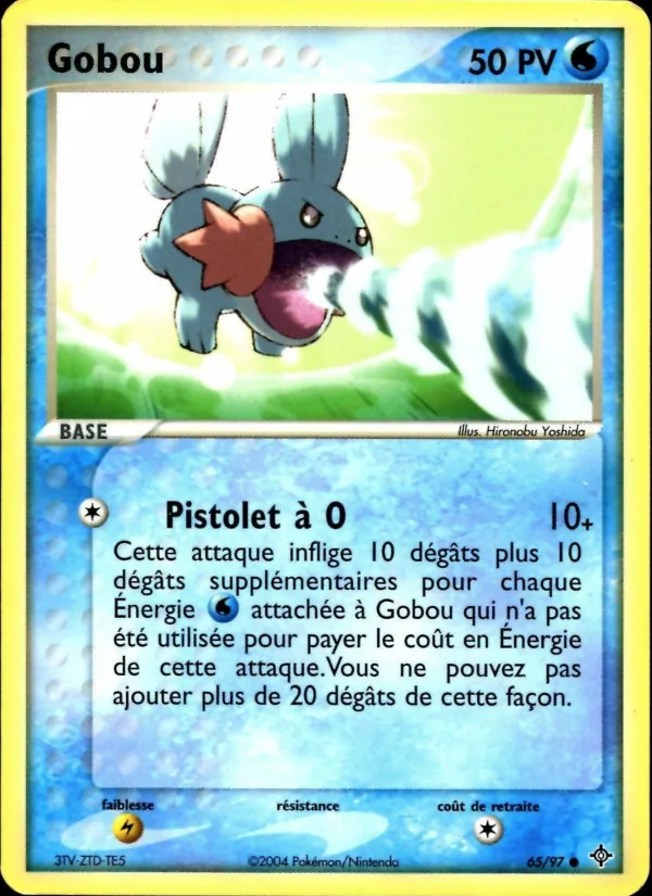 Carte Pokémon Gobou de l'extension EX Dragon