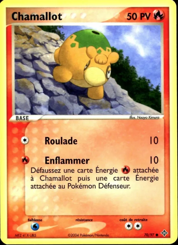 Carte Pokémon Chamallot de l'extension EX Dragon