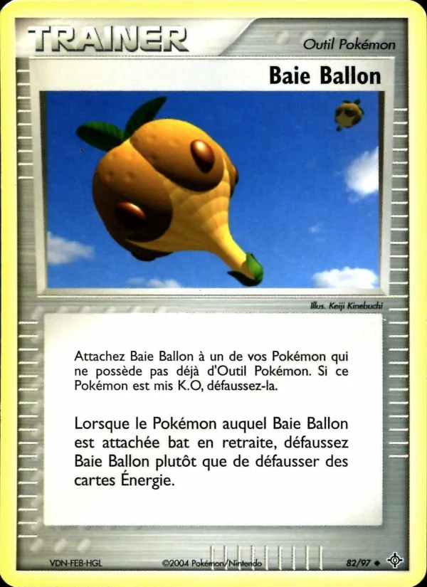 Carte Pokémon Baie Ballon de l'extension EX Dragon