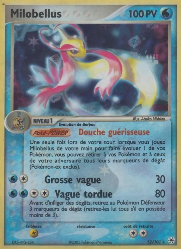 Carte Pokémon Milobellus de l'extension EX Légendes Oubliées