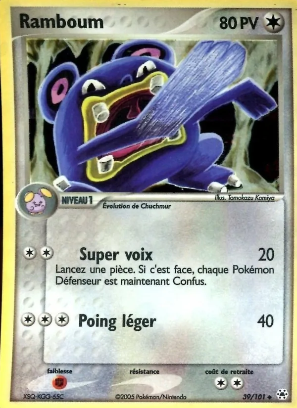 Carte Pokémon Ramboum de l'extension EX Légendes Oubliées