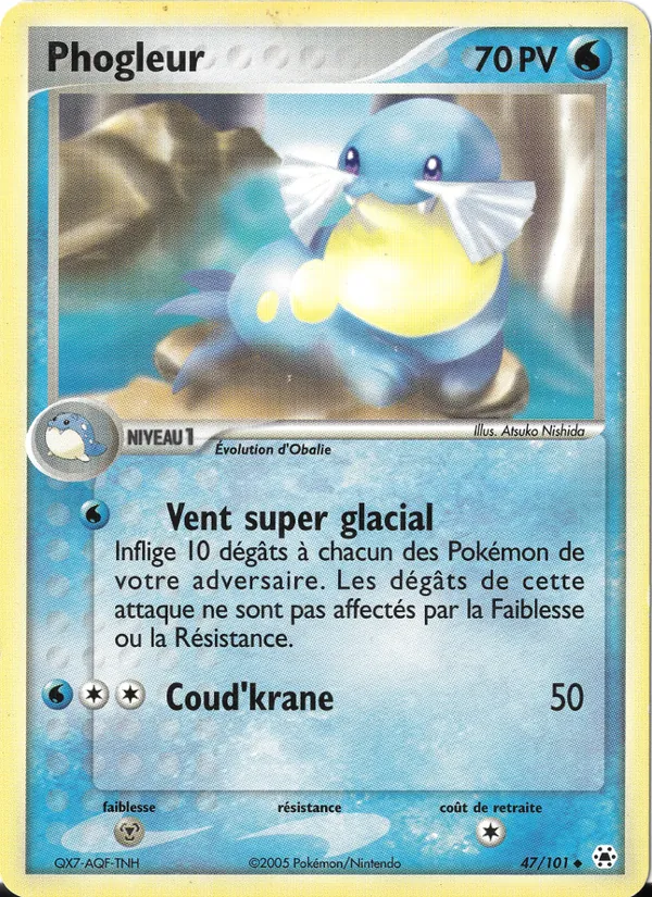 Carte Pokémon Phogleur de l'extension EX Légendes Oubliées