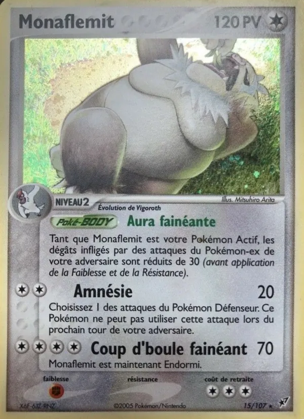 Carte Pokémon Monaflèmit de l'extension EX Deoxys