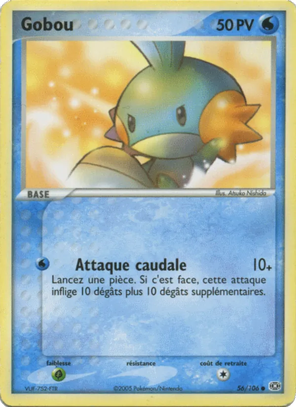 Carte Pokémon Gobou de l'extension EX Émeraude