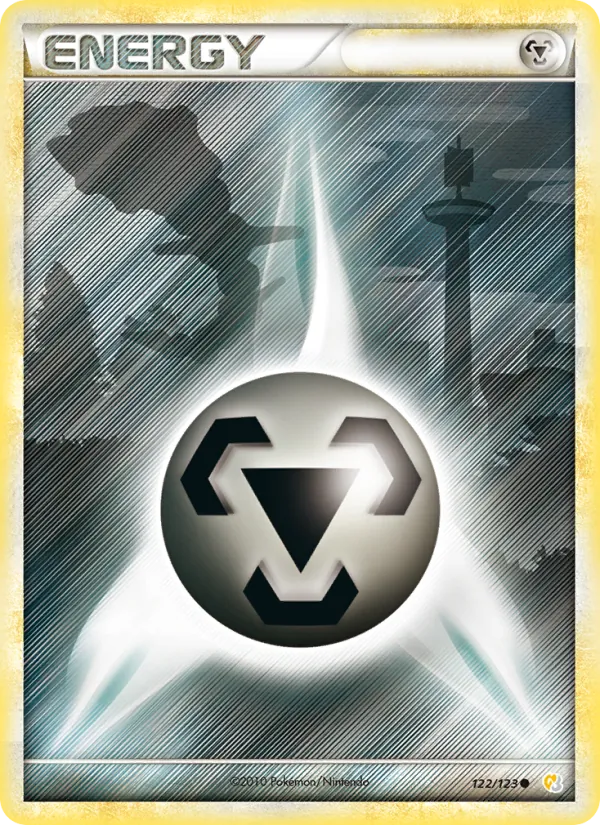 Carte Pokémon Énergie Métal de l'extension HeartGold SoulSilver