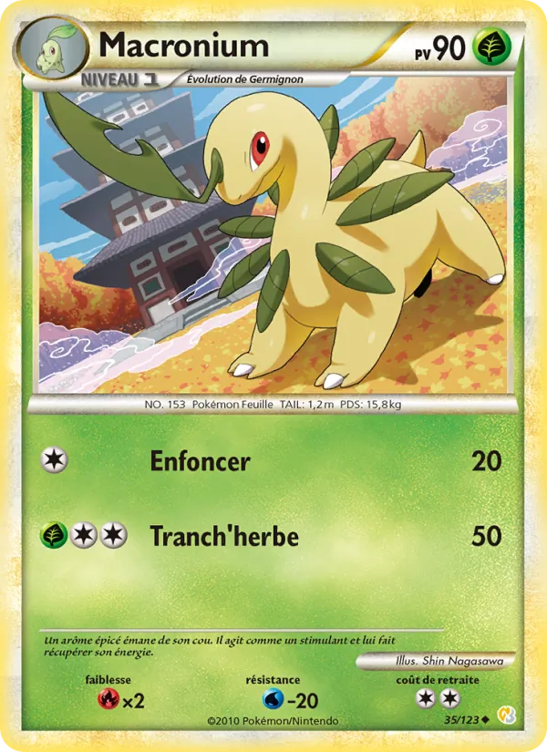 Carte Pokémon Macronium de l'extension HeartGold SoulSilver