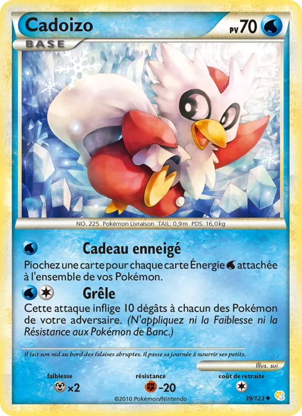 Carte Pokémon Cadoizo de l'extension HeartGold SoulSilver