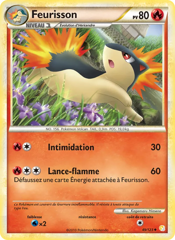 Carte Pokémon Fleurisson de l'extension HeartGold SoulSilver