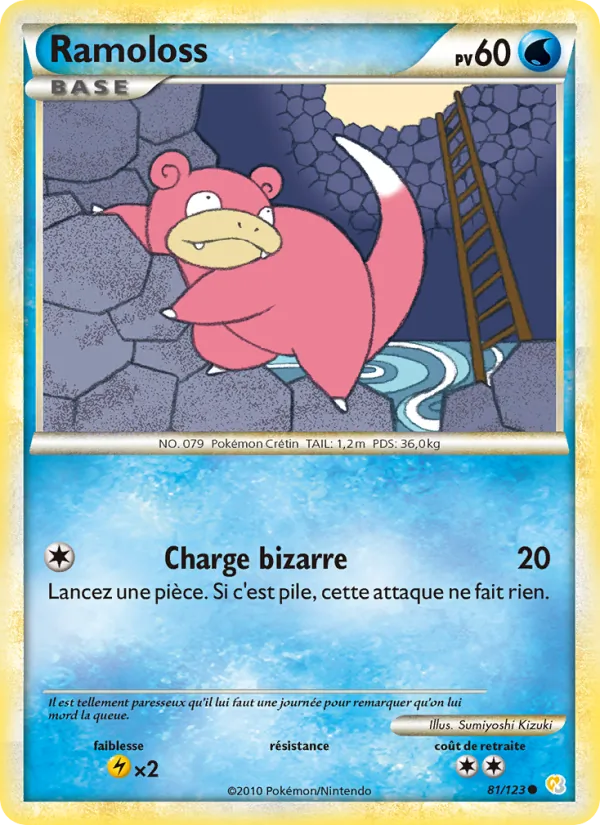 Carte Pokémon Ramoloss de l'extension HeartGold SoulSilver