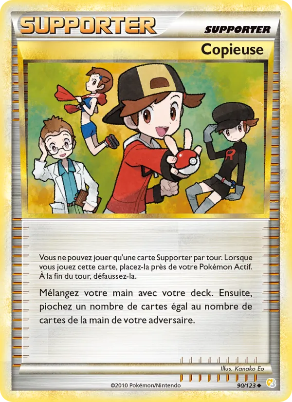 Carte Pokémon Copieuse de l'extension HeartGold SoulSilver