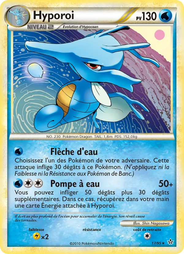 Carte Pokémon Hyporoi de l'extension Déchaînement