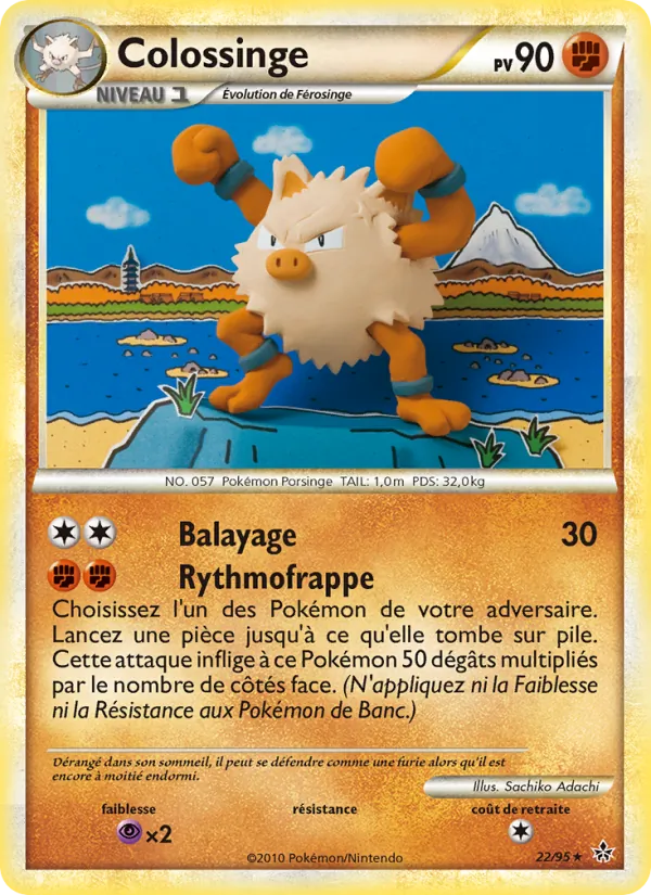 Carte Pokémon Colossinge de l'extension Déchaînement