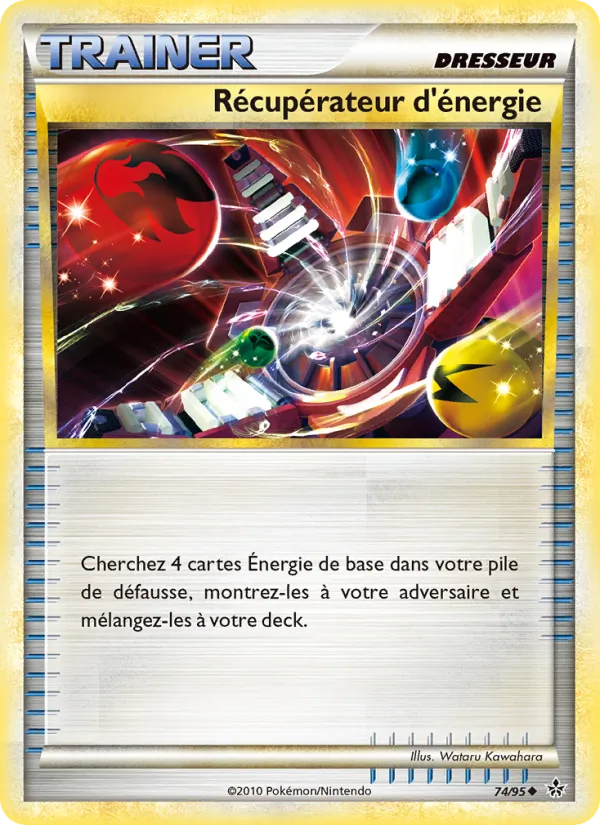 Carte Pokémon Récupérateur d’énergie de l'extension Déchaînement