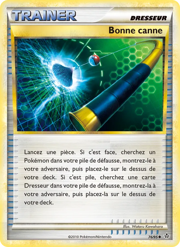 Carte Pokémon Bonne canne de l'extension Déchaînement