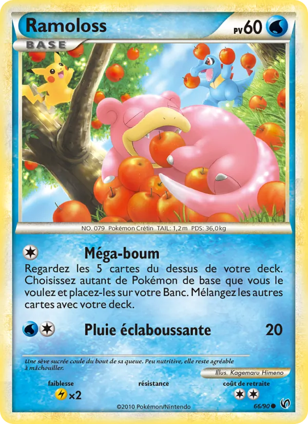 Carte Pokémon Ramoloss de l'extension Indomptable