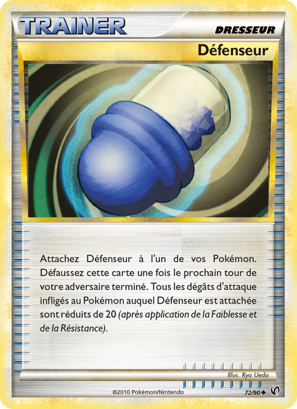 Carte Pokémon Défenseur de l'extension Indomptable