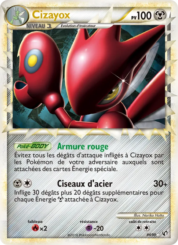 Carte Pokémon Cizayox de l'extension Indomptable