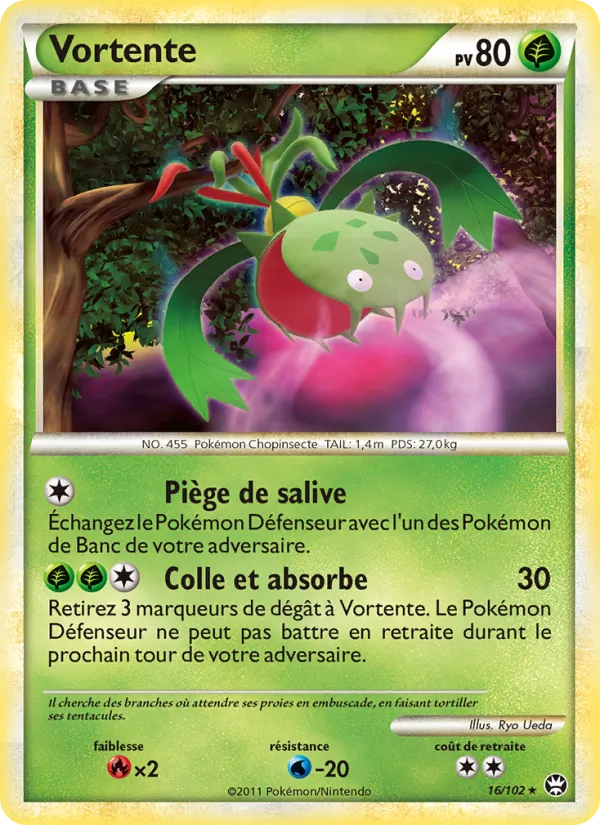 Carte Pokémon Vortente de l'extension Triomphant