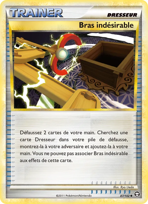Carte Pokémon Bras indésirable de l'extension Triomphant