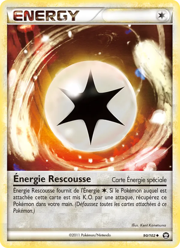 Carte Pokémon Énergie Rescousse de l'extension Triomphant