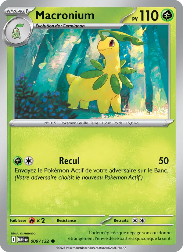 Carte Pokémon Macronium de l'extension Méga-Évolution