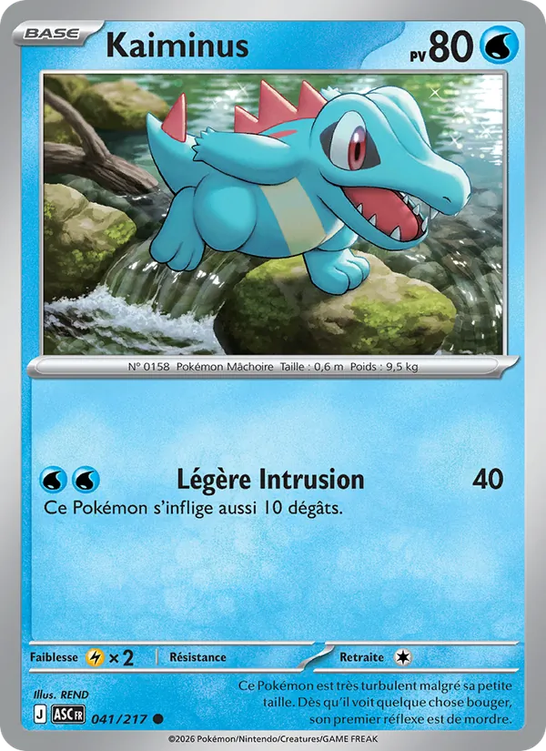 Carte Pokémon Kaiminus de l'extension Héros Transcendants