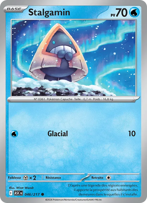 Carte Pokémon Stalgamin de l'extension Héros Transcendants
