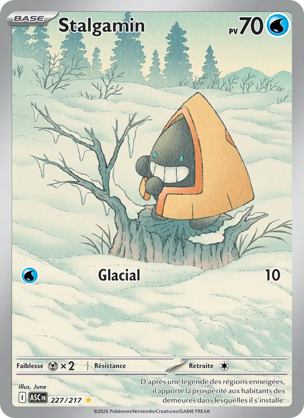 Carte Pokémon Stalgamin de l'extension Héros Transcendants
