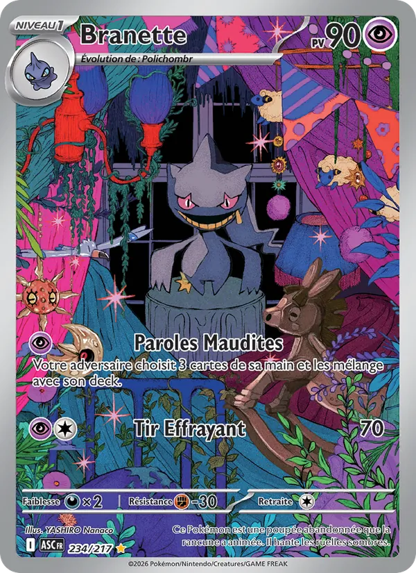 Carte Pokémon Branette de l'extension Héros Transcendants