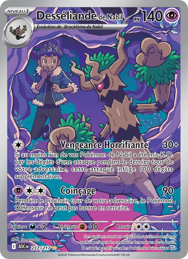 Carte Pokémon Desséliande de Nabil de l'extension Héros Transcendants