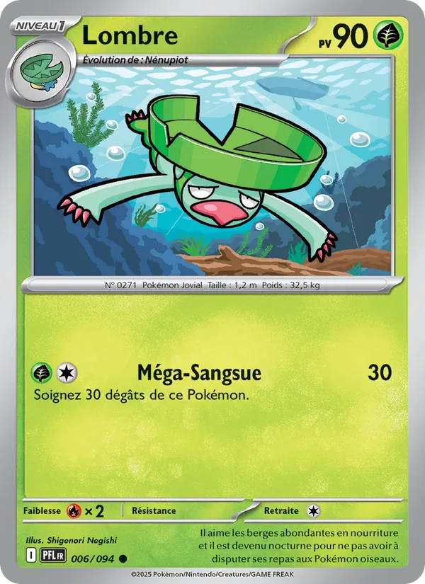 Carte Pokémon Lombre de l'extension Flammes Fantasmagoriques