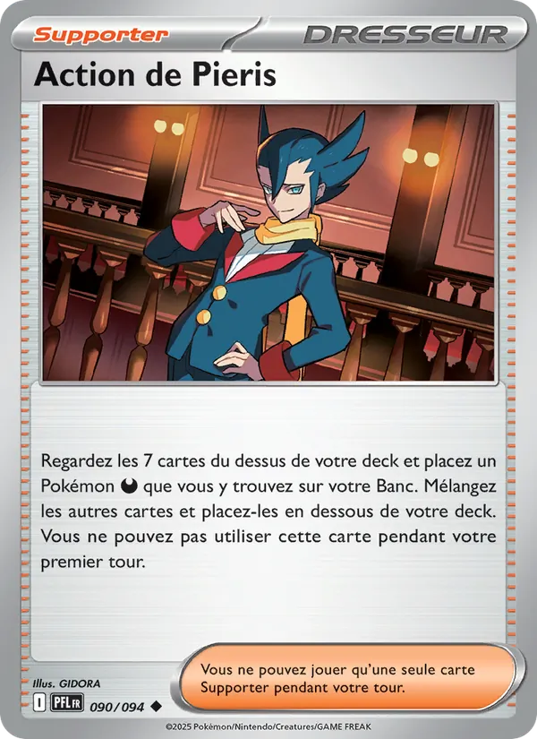 Carte Pokémon Action de Pieris de l'extension Flammes Fantasmagoriques