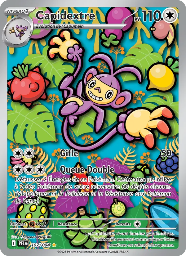 Carte Pokémon Capidextre de l'extension Flammes Fantasmagoriques