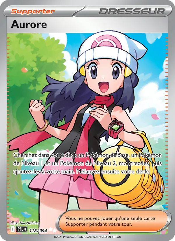 Carte Pokémon Aurore de l'extension Flammes Fantasmagoriques