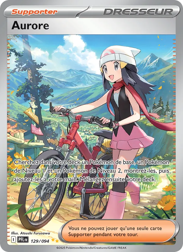 Carte Pokémon Aurore de l'extension Flammes Fantasmagoriques