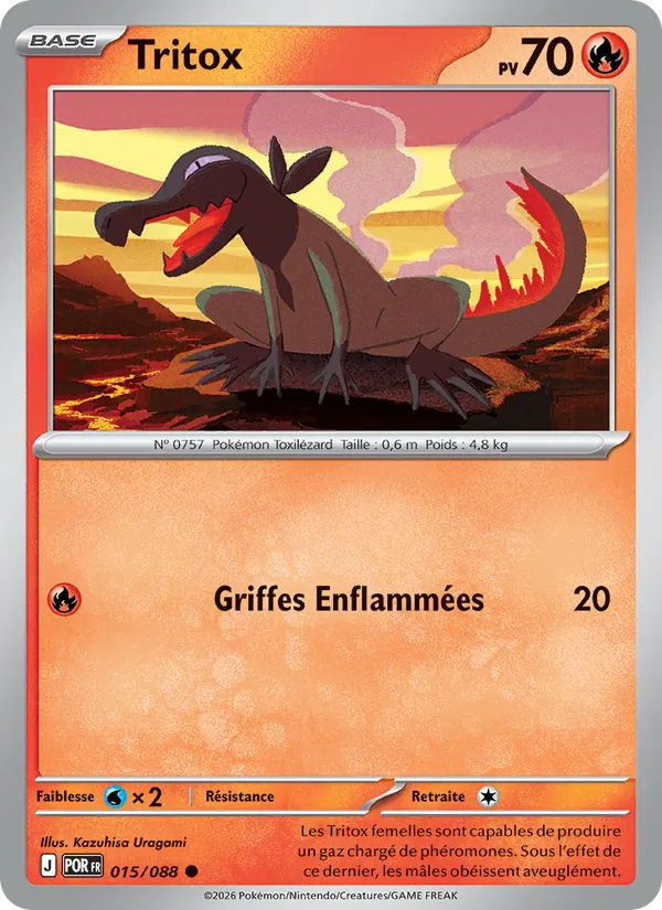 Carte Pokémon Tritox de l'extension Équilibre Parfait